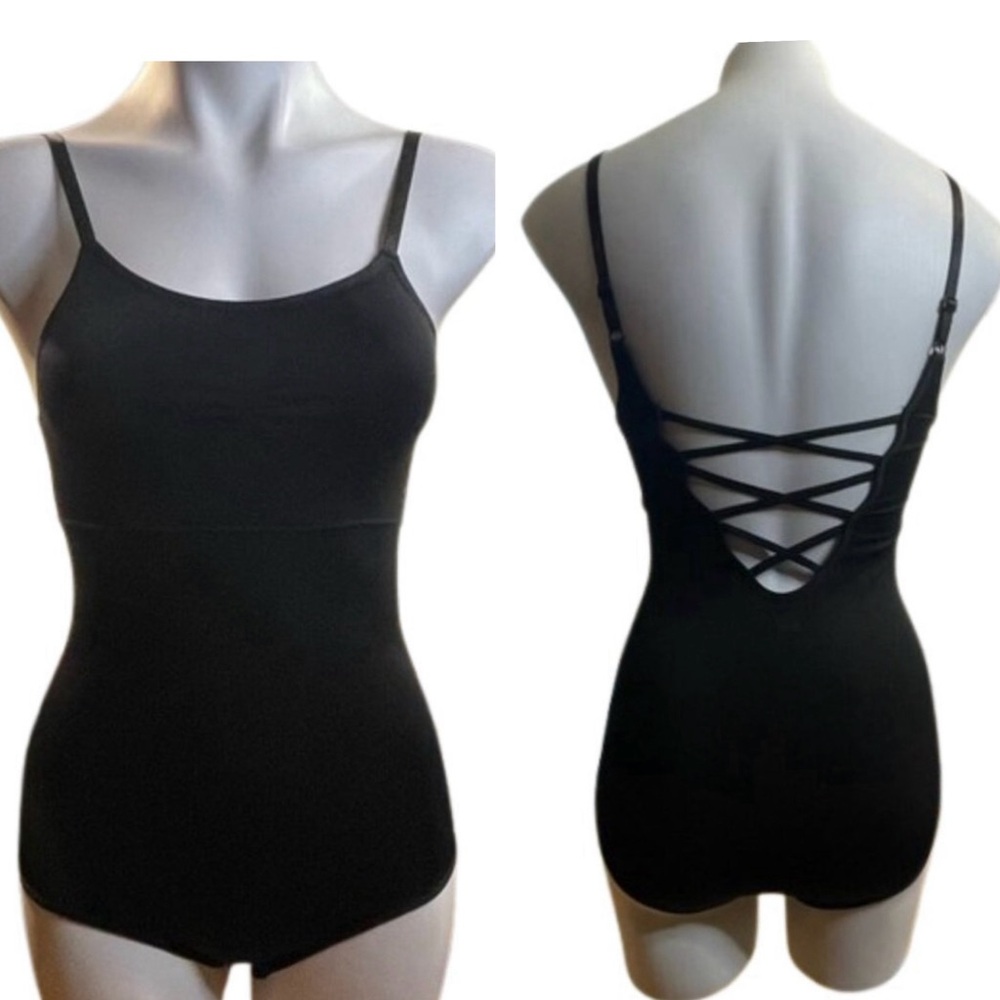 Bisou Bisou Black Women's Black Body Suit